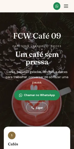 Prévia do modelo FCW Café 09 no celular