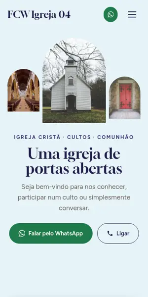 Prévia do modelo FCW Igreja 04 no celular
