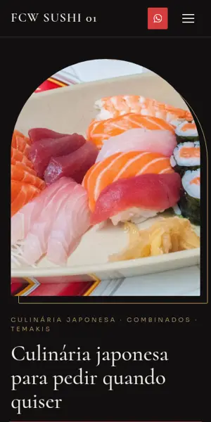 Prévia do modelo FCW Sushi 01 no celular